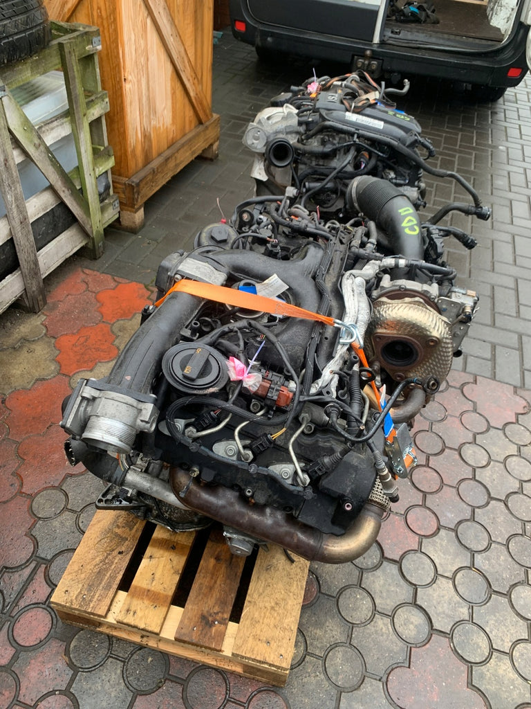 Motor Audi A6 A4 CDU CDUA 3.0 TDI 245PS 180kW 139TKm Diesel Engine Komplett