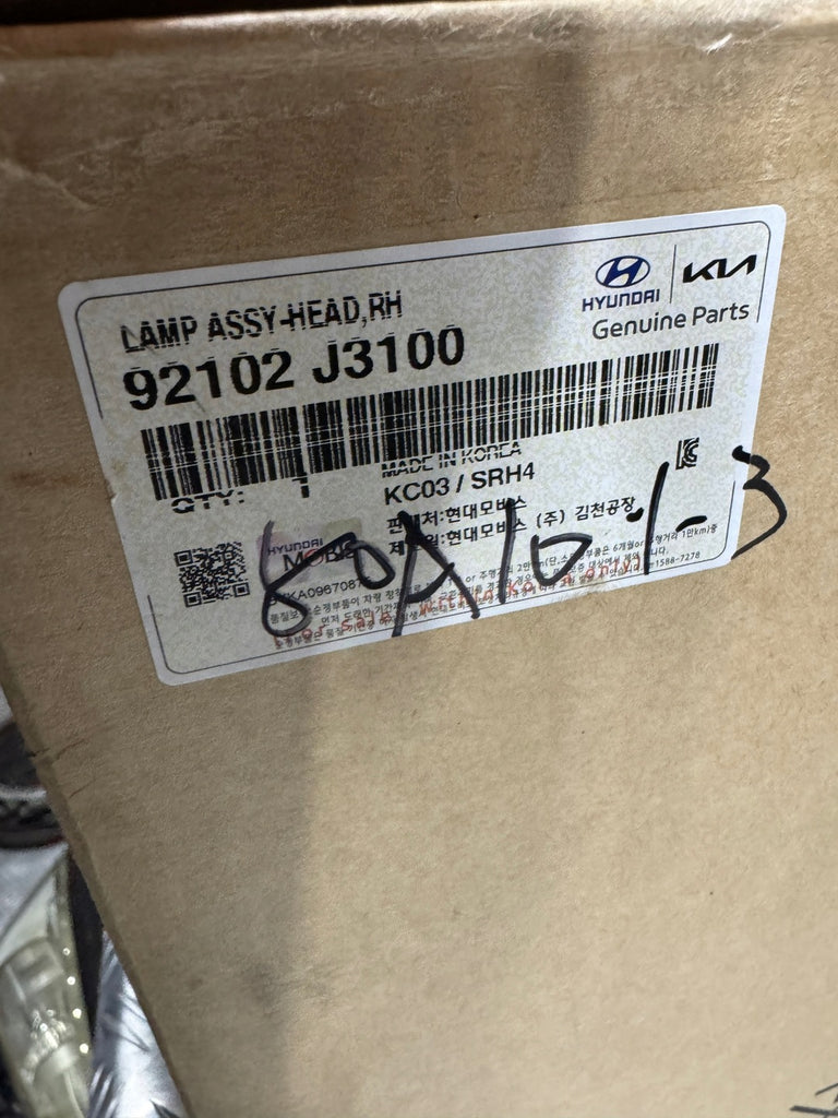 Frontscheinwerfer Hyundai Veloster 92102J3100 LED Rechts Scheinwerfer Headlight SCH6559403712wp