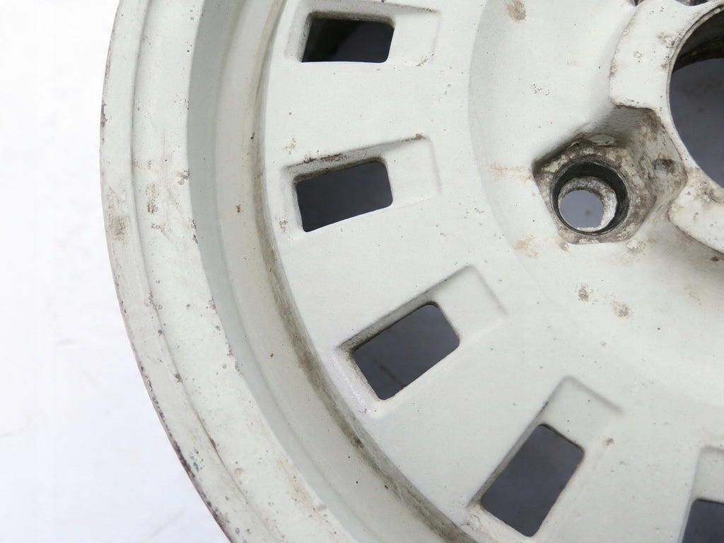 2x Alufelge 13 Zoll 5.5" 4x100 36ET Glanz Renault 11 Rim Wheel