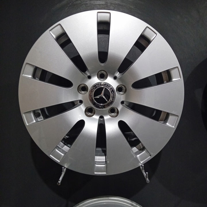 4x Alufelge 16 Zoll 6.5" 5x112 38ET A2054010100-ME Mercedes-Benz W205 Rim Wheel FEL6700234350kk