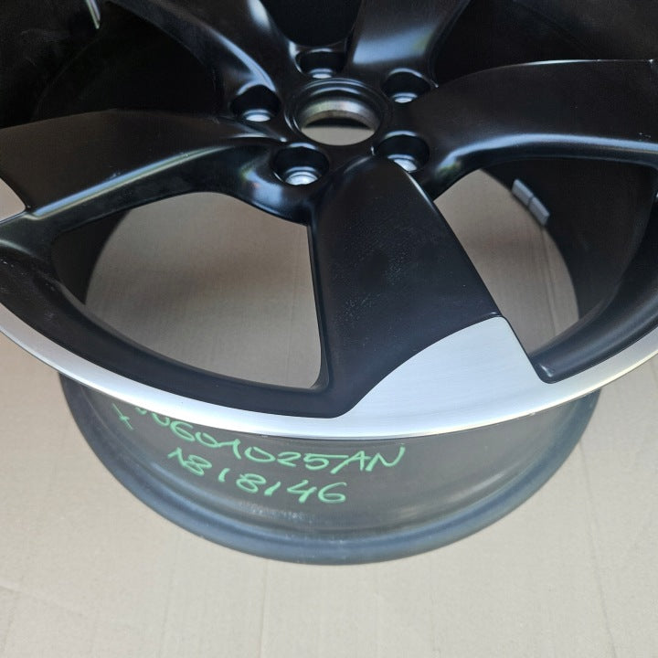 1x Alufelge 18 Zoll 8.0" 5x112 46ET Matt Schwarz 8V0601025AN Audi A3 Rim Wheel FEL3510745762lm