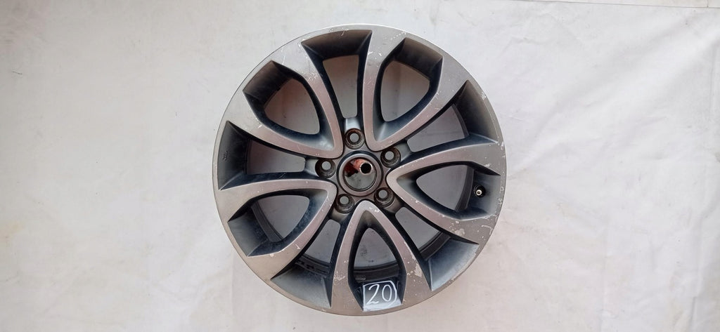1x Alufelge 17 Zoll 7.0" 5x114.3 47ET Glanz Grau Nissan Juke F15 Rim Wheel FEL7405754955wc