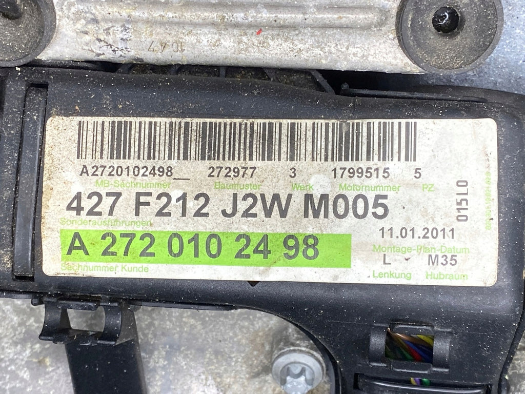 Motor Mercedes-Benz W212 272977 3.5 272PS 200kW 105TKm 2011 Benzin Komplett