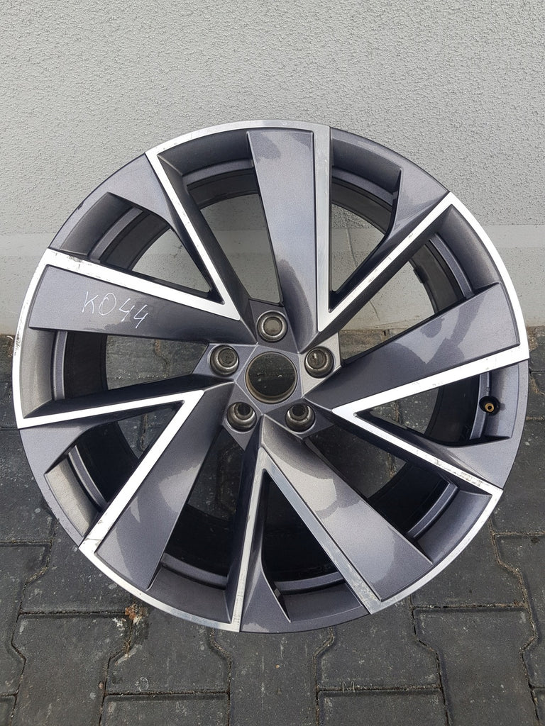1x Alufelge 20 Zoll 9.0" 5x112 42ET Glanz 5LA601025AA Mg Enyaq Rim Wheel