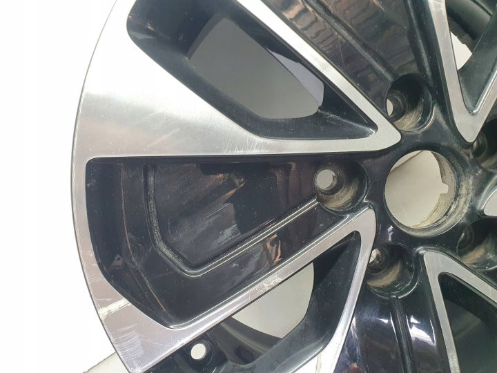 1x Alufelge 16 Zoll 6.5" 5x114.3 50ET Glanz Schwarz 52910-CR100 Kia Xceed FEL5660421570nu