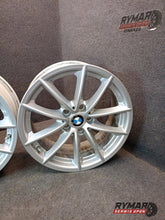Laden Sie das Bild in den Galerie-Viewer, 4x Alufelge 17 Zoll 7.5" 5x112 27ET Glanz Silber 6868217 BMW Rim Wheel FEL2727811355mn
