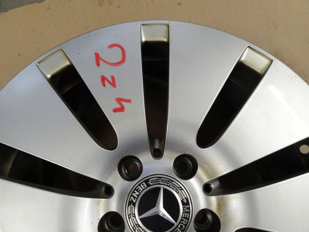 1x Alufelge 17 Zoll 7.5" 5x114.3 A2134010200 Mercedes-Benz Rim Wheel