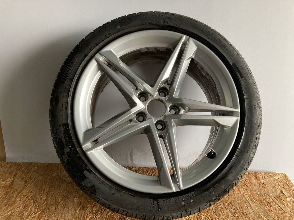 1x Alufelge 18 Zoll 8.0" 5x112 40ET Matt Graphit 8W0601025EC Audi A4 Rim Wheel FEL2931817773hd