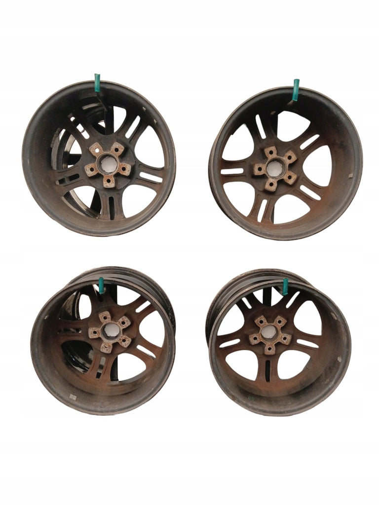 4x Alufelge 17 Zoll 7.0" 5x114.3 46ET Matt Silber 52910-2C200 Hyundai Coupe FEL1830434812gu