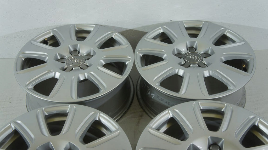 4x Alufelge 16 Zoll 6.5" 5x112 33ET Glanz Silber 8U0601025 Audi Rim Wheel