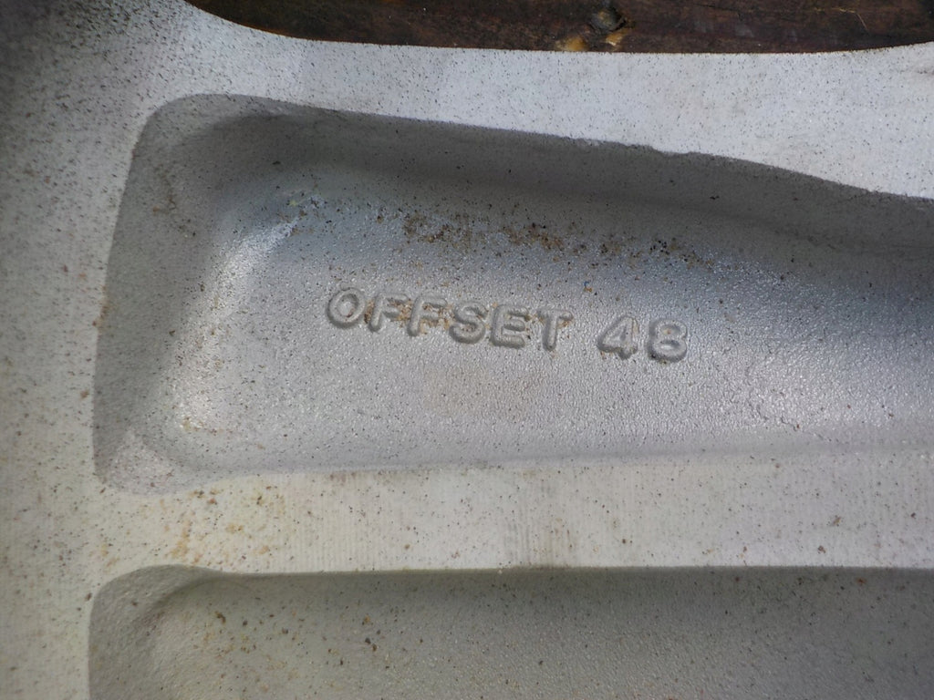 1x Alufelge 17 Zoll 7.0" 5x100 48ET Glanz Grau Subaru Legacy Forester Rim Wheel FEL1004453862sm