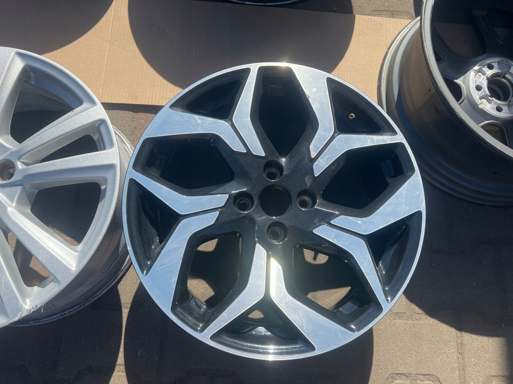 1x Alufelge 18 Zoll 7.0" 4x108 37,5ET Glanz Schwarz HN1C-BA Ford Fiesta Ecosport