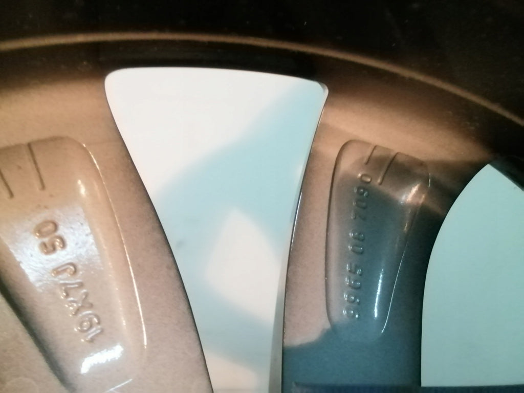 1x Alufelge 19 Zoll 7.0" 5x114.3 50ET Glanz Silber 9965087090 Mazda Cx5 Cx-5 Mg FEL9081905287zj