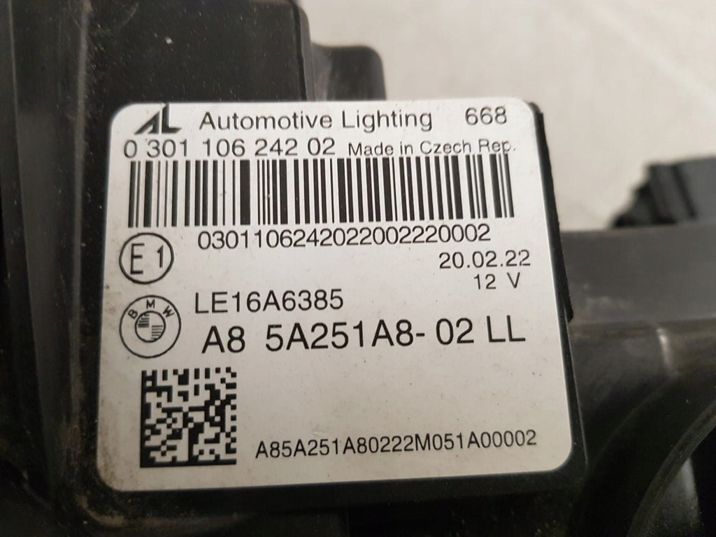 Frontscheinwerfer BMW 3 G21 G20 5A251A8-02 Full LED Rechts Headlight SCH1520632042qi