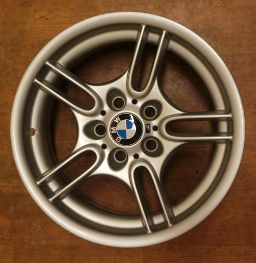 1x Alufelge 17 Zoll 8.0" 5x120 20ET Glanz Silber 2228995 BMW 5 E39 Rim Wheel FEL8292648403yl
