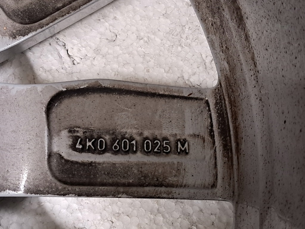 1x Alufelge 19 Zoll 8.0" 5x112 39ET 4K0601025 Audi A6 C8 Rim Wheel FEL8536043833wv