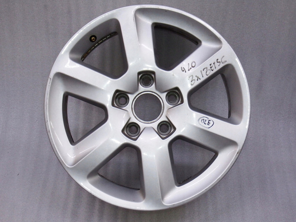 1x Alufelge 18 Zoll 8.0" 5x130 56ET Glanz Silber 4L0601025AG Audi Q7 Rim Wheel