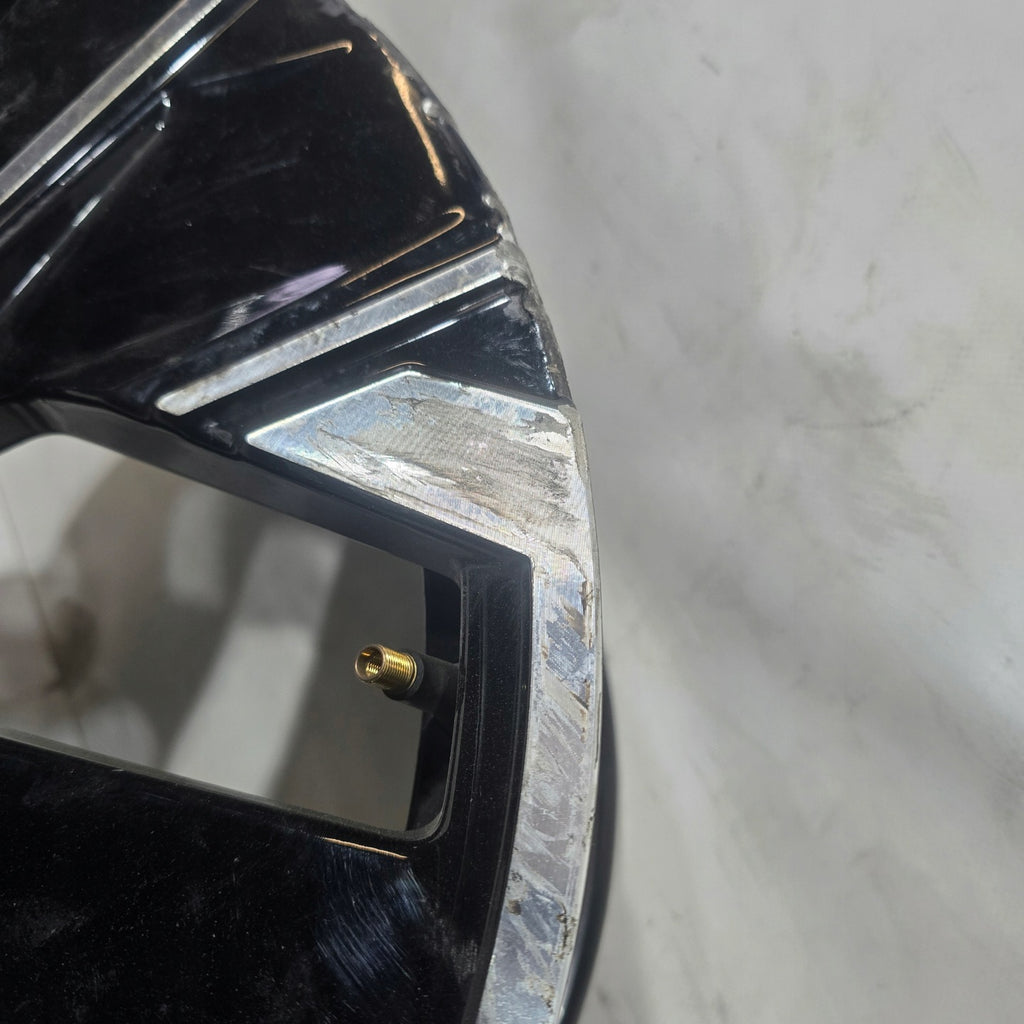 1x Alufelge 18 Zoll 8.0" 5x108 44ET Glanz Schwarz 9851444380 Peugeot 508 Sw