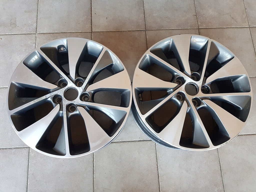1x Alufelge 18 Zoll 7.5" 5x114.3 52 5ET Glanz Graphit 52910-D4310 Kia Optima FEL9199317543ei