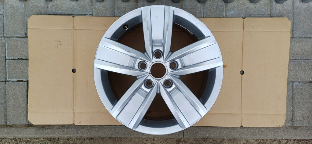 1x Alufelge 17 Zoll 7.0" 5x120 55ET 7E0601025P VW Rim Wheel FEL8183002606ka