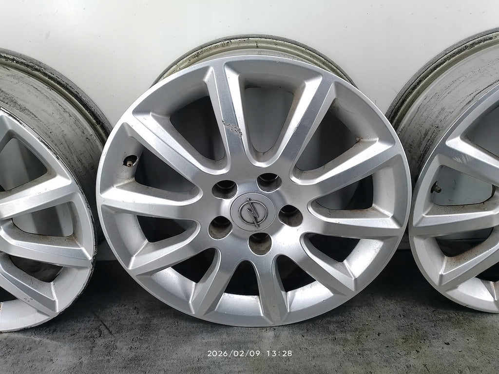 4x Alufelge 16 Zoll 6.5" 5x110 5JX16H2 Opel Astra H Rim Wheel FEL8039013716al