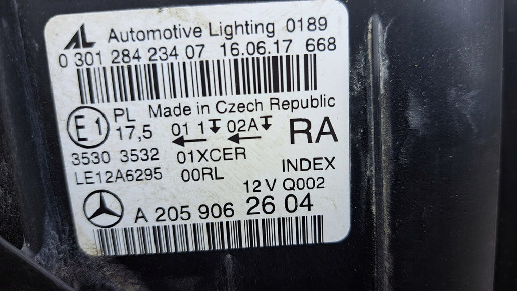 Frontscheinwerfer Mercedes-Benz W205 A2059062604 LED Rechts Headlight SCH3179607922pg