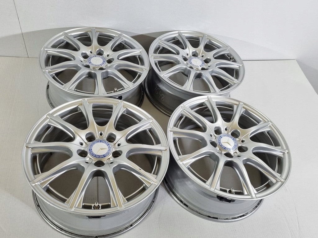 4x Alufelge 16 Zoll 6.5" 5x112 38ET A2054012400 Mercedes-Benz Rim Wheel FEL1284171798rg