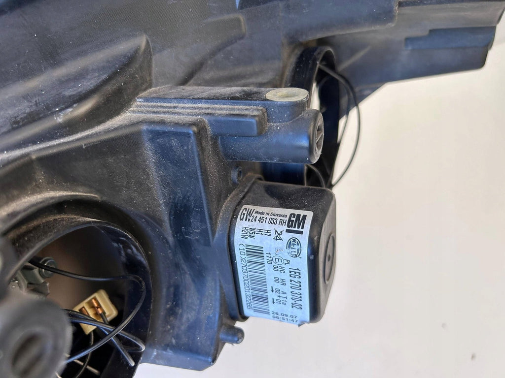 Frontscheinwerfer Opel Astra H 24451033 Rechts Scheinwerfer Headlight SCH3914179622no