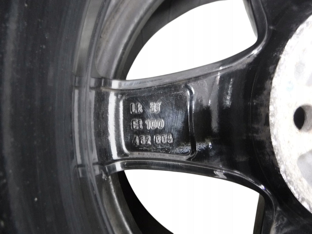 4x Alufelge 15 Zoll 6.0" 5x100 38ET Glanz Schwarz KBA50076 Audi I Rim Wheel FEL6421858356tl