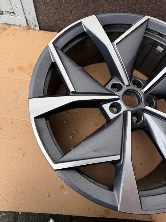 1x Alufelge 21 Zoll 9.0" 5x112 5LA601025 Skoda Enyaq Octavia Iv Rim Wheel FEL6556214664rb
