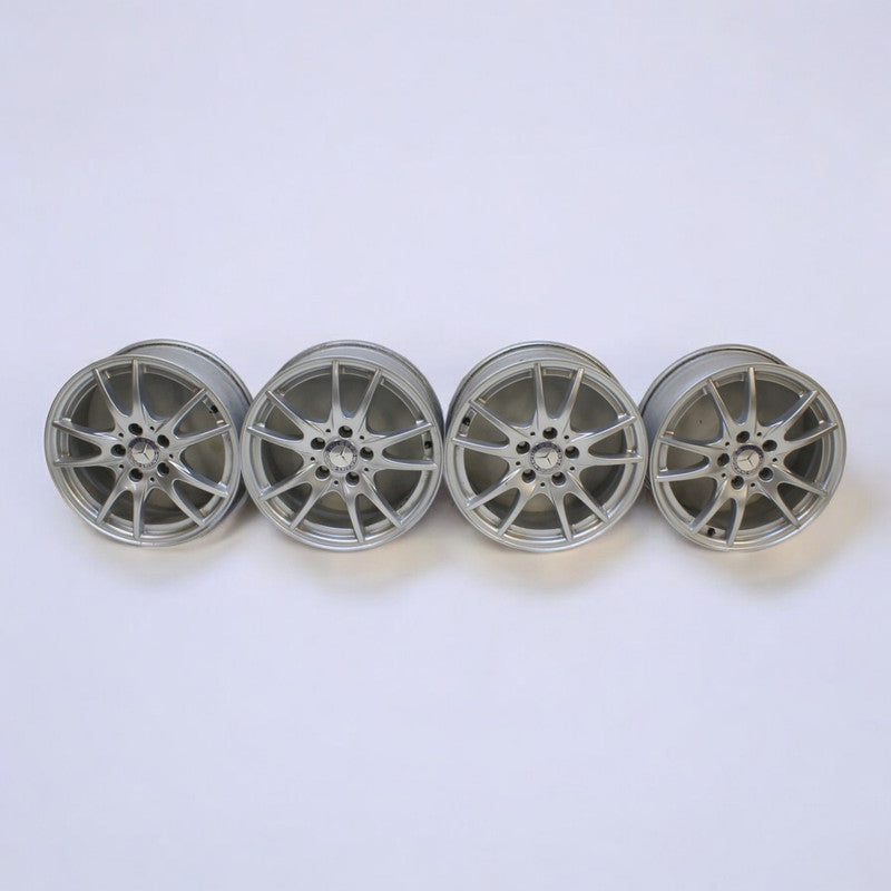 4x Alufelge 16 Zoll 6.5" 5x112 49ET Matt A2464011302 Mercedes-Benz W246