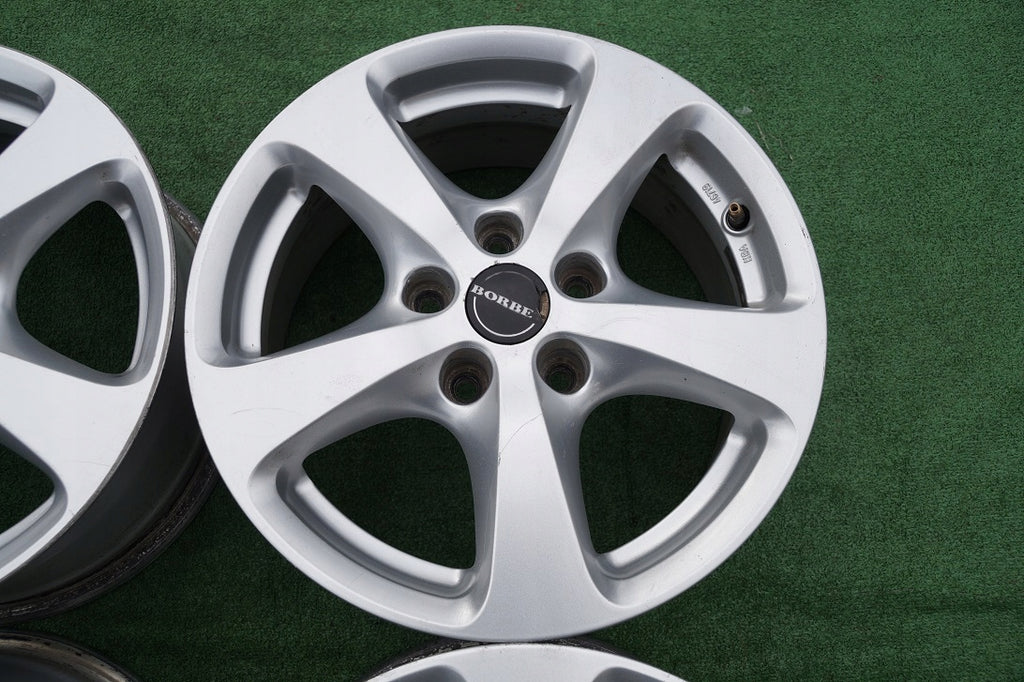 4x Alufelge 16 Zoll 7.0" 5x114.3 40ET Matt Silber Honda I Z Rim Wheel FEL1232127643bb