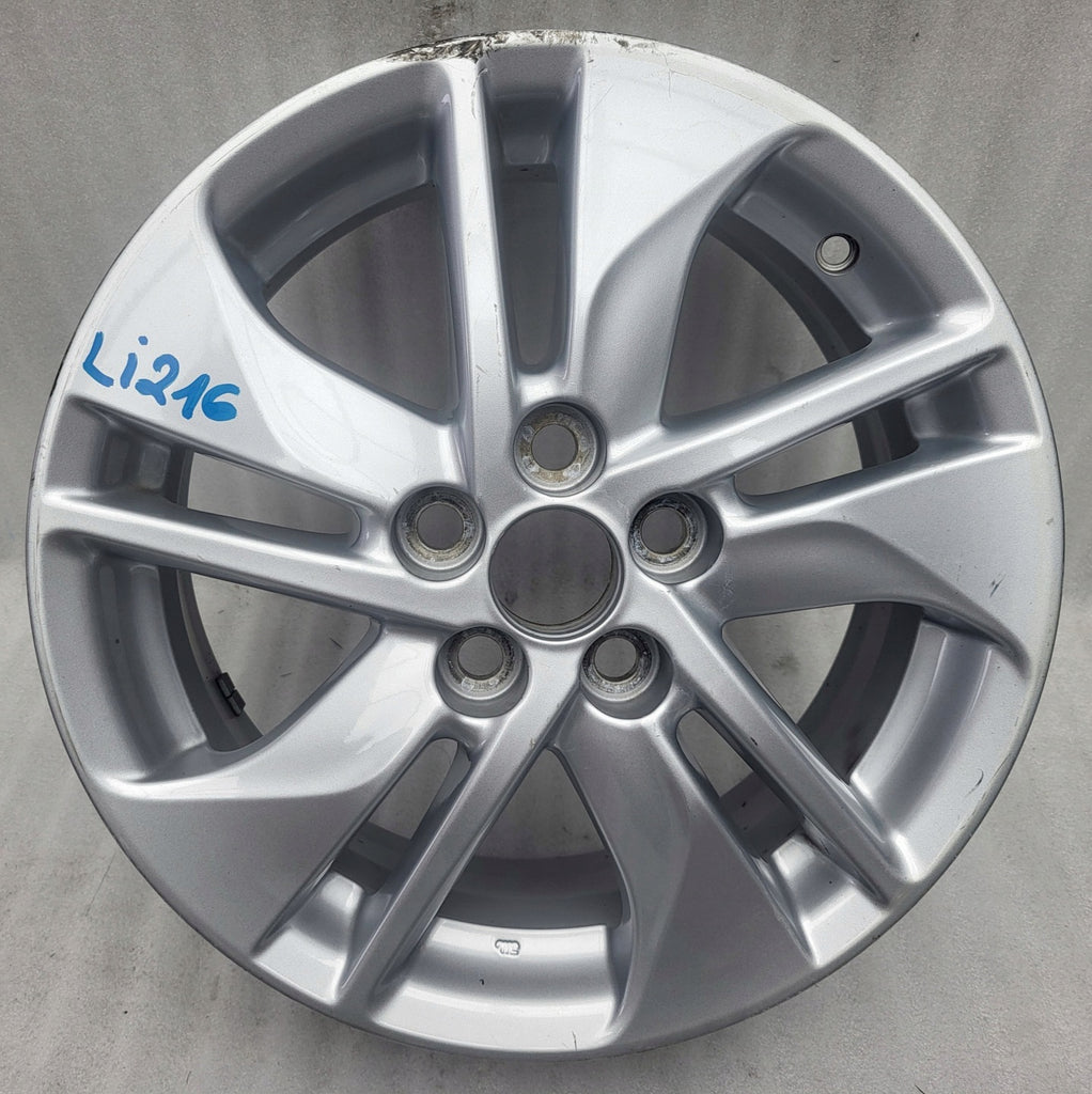 1x Alufelge 15 Zoll 6.0" 5x100 45ET Glanz Silber 42611K0030 Toyota Yaris FEL6574830650uf
