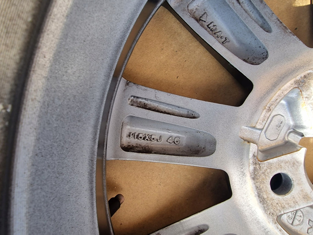 1x Alufelge 15 Zoll 5.0" 4x100 Mitsubishi I W Rim Wheel FEL1846221464nt