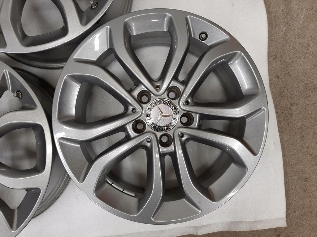 4x Alufelge 17 Zoll 7.0" 5x112 48 5ET A2054010200 Mercedes-Benz W205 Rim Wheel FEL1143084916dp
