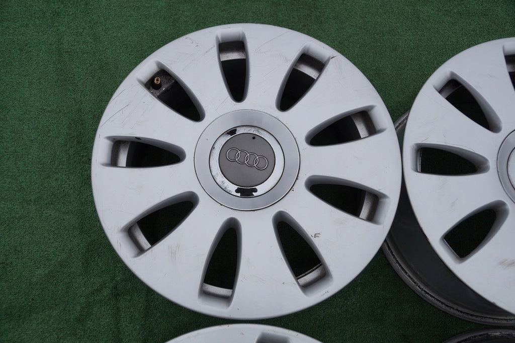 4x Alufelge 16 Zoll 7.0" 5x112 42ET Glanz Silber 8E0601025BB Audi A4 B6 B7 FEL8699467712bo
