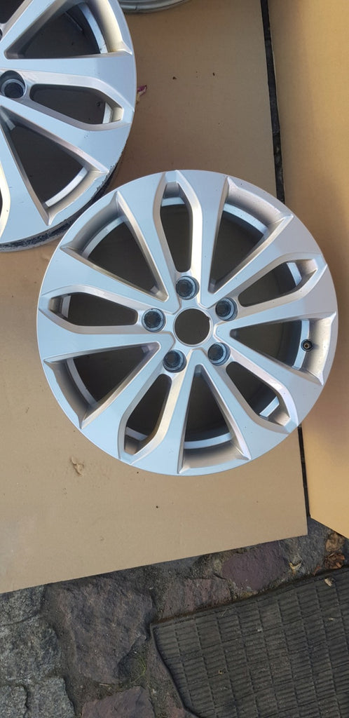 1x Alufelge 16 Zoll 6.5" 5x114.3 44ET Glanz Silber 403005287R Mg Megane Iv FEL8598188439fu