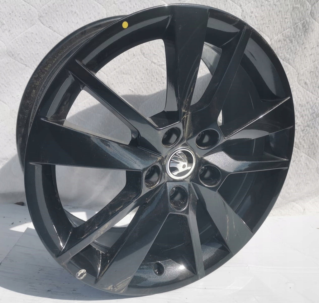 1x Alufelge 17 Zoll 7.0" 5x112 49ET 5E0601025CC Skoda Superb I Rim Wheel FEL3199517082wa