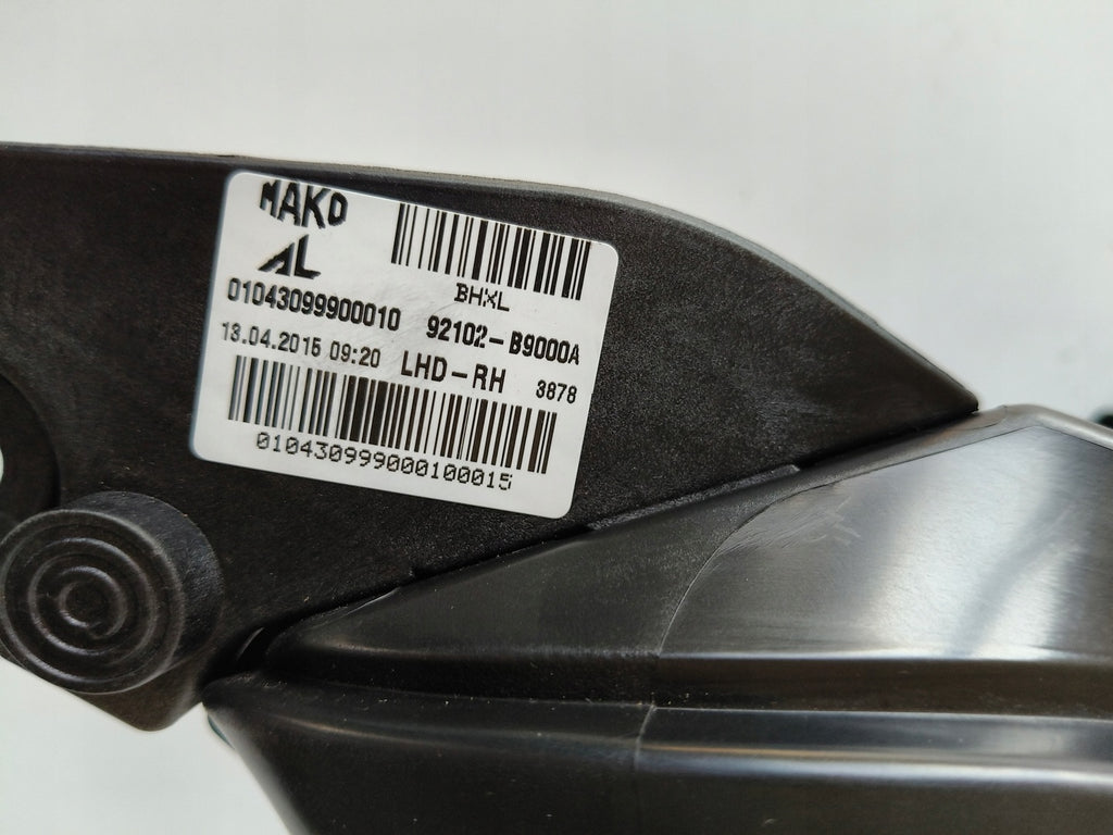 Frontscheinwerfer Hyundai I10 13-92102-B9000A Rechts Scheinwerfer Headlight