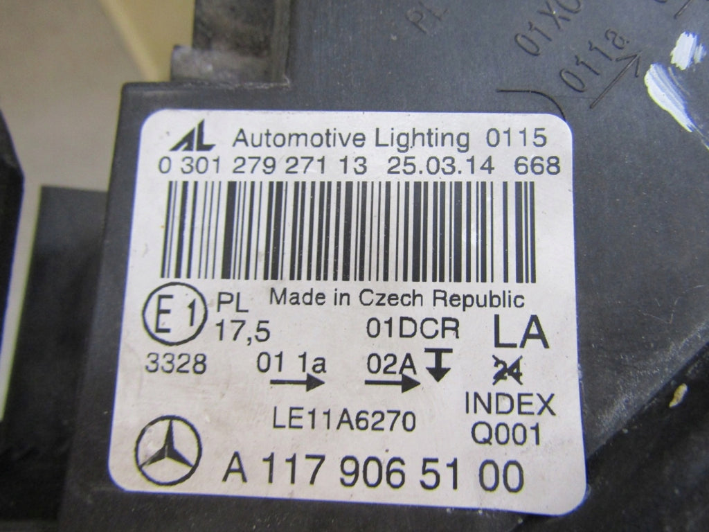Frontscheinwerfer Mercedes-Benz Cla A1179065100 Links Scheinwerfer Headlight SCH4312846317xe