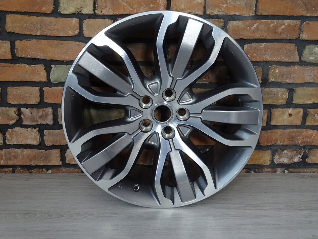 1x Alufelge 21 Zoll 9.5" 5x120 49ET Glanz Silber DK621007FA Land Rover Sport FEL6306936775dl