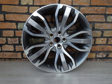 Load image into Gallery viewer, 1x Alufelge 21 Zoll 9.5" 5x120 49ET Glanz Silber DK621007FA Land Rover Sport FEL6306936775dl