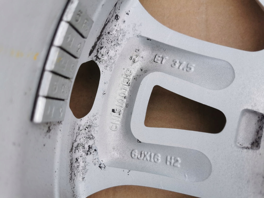 1x Alufelge 16 Zoll 6.0" 4x108 37 5ET Ford Ecosport Rim Wheel