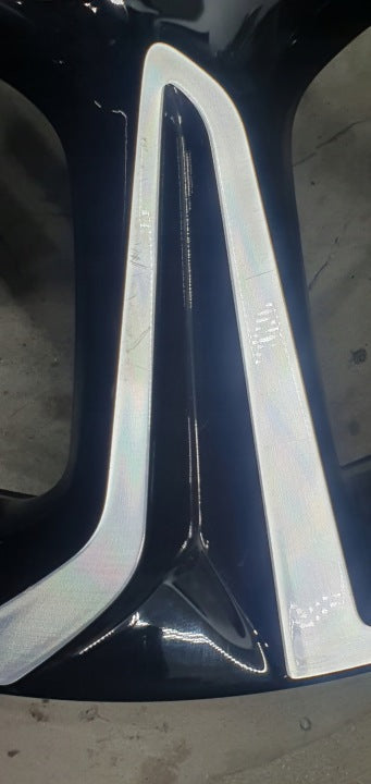 1x Alufelge 17 Zoll 7.0" 4x108 38ET Glanz Schwarz 39182183 Opel Corsa F FEL8301767144tc