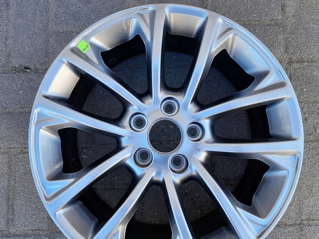 1x Alufelge 17 Zoll 7.0" 5x110 41ET Glanz Silber Jeep Rim Wheel FEL4789592242vw