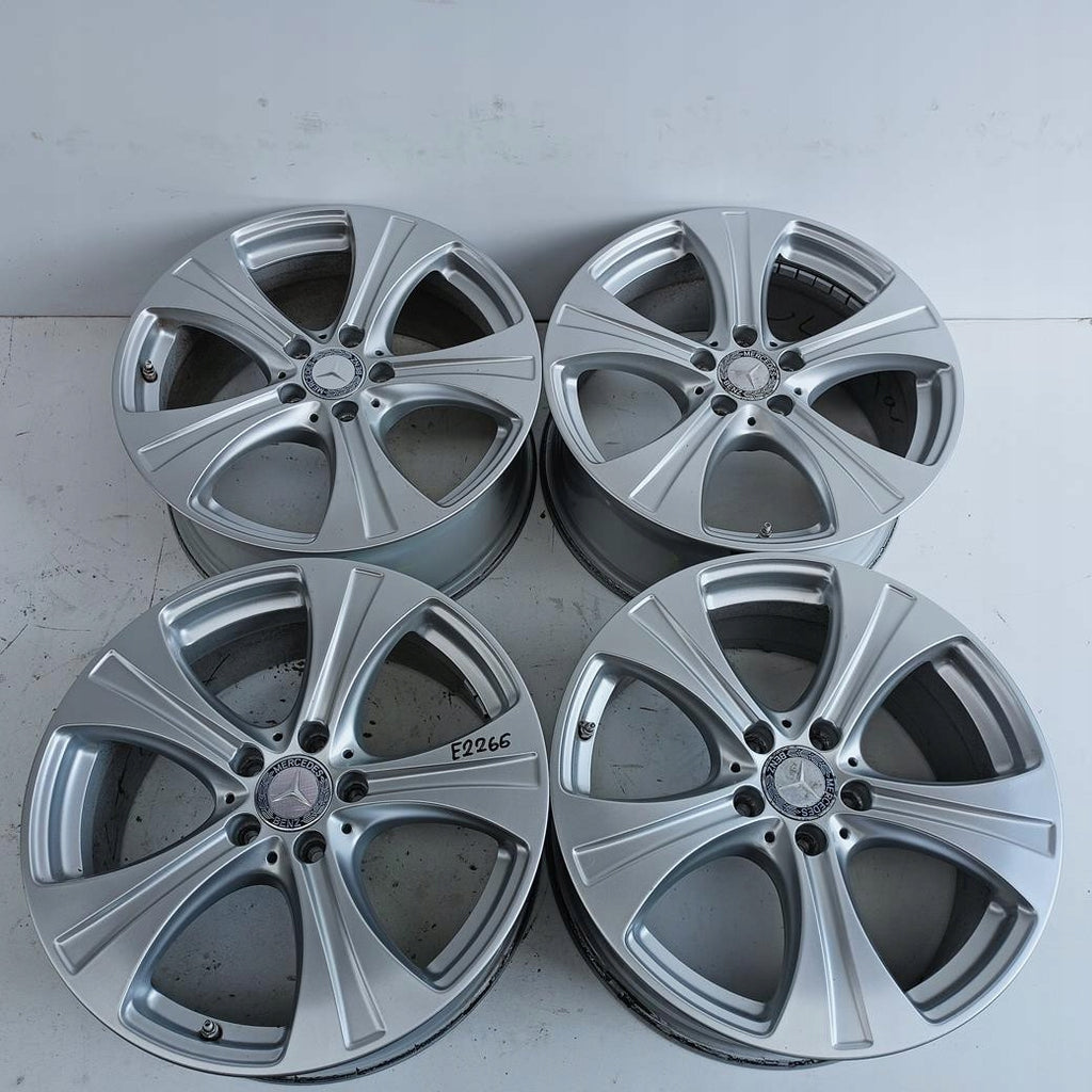 4x Alufelge 18 Zoll 8.0" 5x112 38ET Glanz Silber A2534010800 Mercedes-Benz Glc FEL5029031984ew