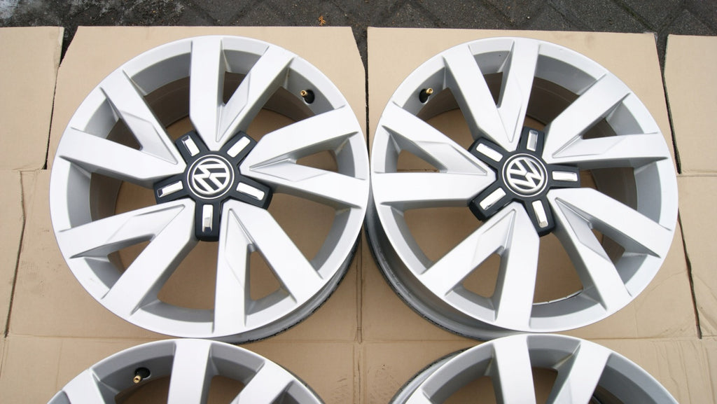 4x Alufelge 16 Zoll 6.5" 5x112 3GO601025A VW Passat Rim Wheel FEL8598072028of