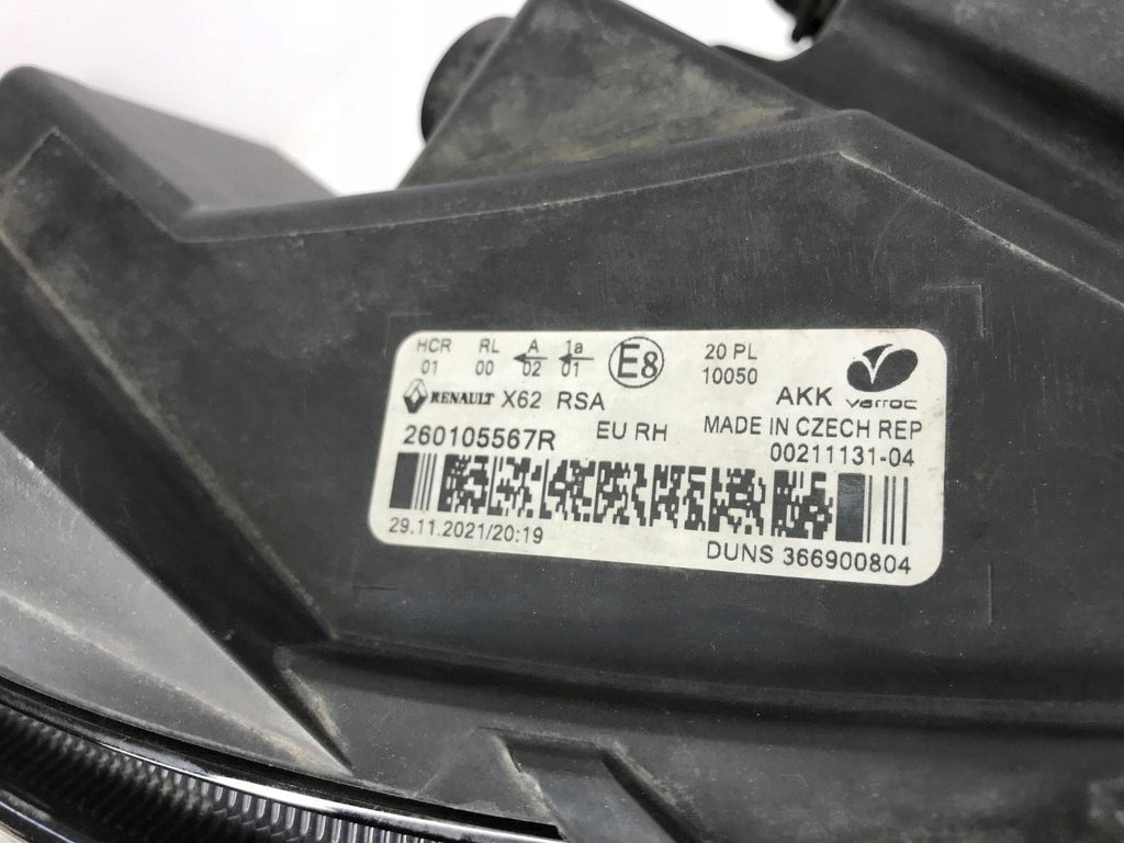 Frontscheinwerfer Renault Master I 260105567R 0021113104 366900804 LED Rechts SCH8662820455da