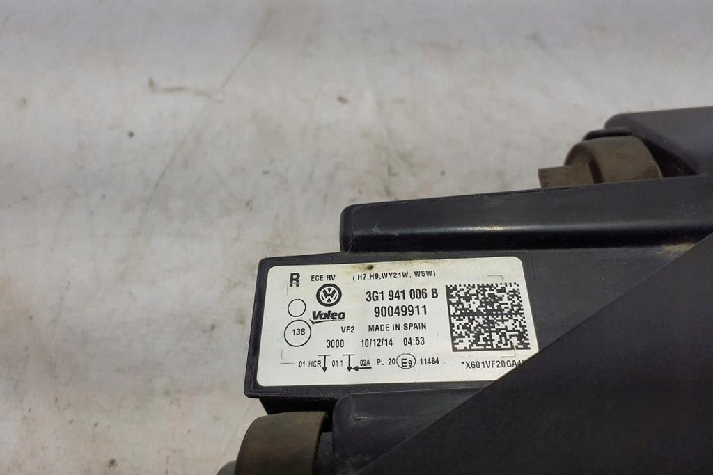 Frontscheinwerfer VW Passat Variant B8 3G1941006B Rechts Scheinwerfer Headlight SCH9114430430yr