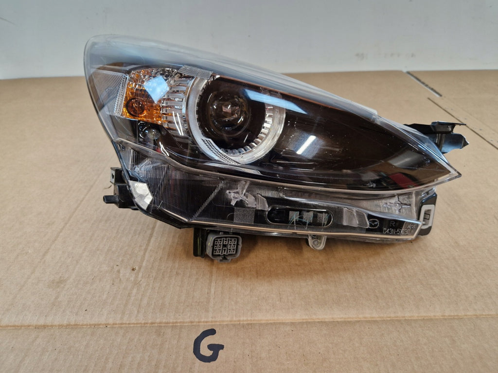 Frontscheinwerfer Mazda 2 Dj Full LED Rechts Scheinwerfer Headlight SCH6762089926yb